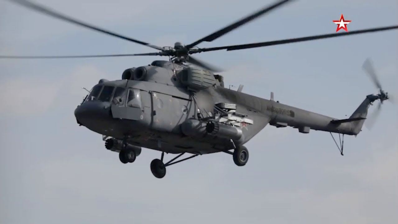 Вертолеты армейской авиации ВС РФ сопроводили продвижения подразделений на территории Украины