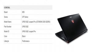 MSI GP62 6QE Leopard Pro (GTX950M 2GB GDDR5) Laptop [INDIA]