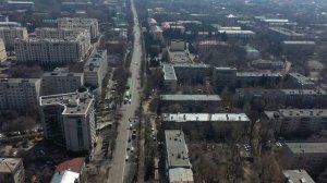 Алматы. Проспект Достык. Выше пр. Аль-Фараби