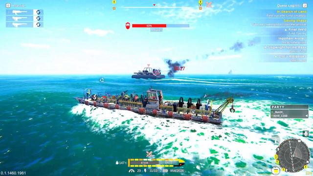 Вышла новая выживалка на воде Age Of Water #Buk3t #ageofwater