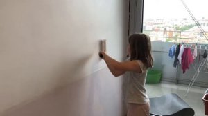 Как сделать экран для проектора с краской Smart Projector Paint. Шкодофон красит стену