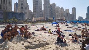 ПЛЯЖ Джумейра Бич в Дубае