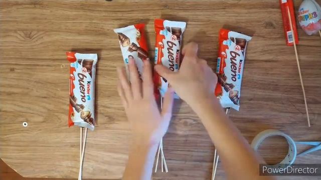 КАК СДЕЛАТЬ (букет из киндер сюрприза)| подарок своими руками смотреть онлайн