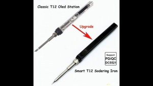 JV-100 Очередной USB / DC паяльник с жалами Т12 с OLED экраном | #Обзор