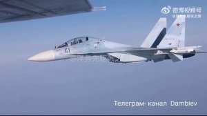 ВКС России встречает ракетоносцы-бомбардировщики Xian H-6K ВВС НОАК.