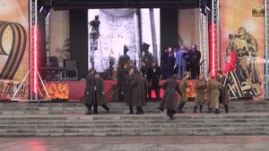 Театрализованная композиция "В День Победы" (съемки от 09.05.2017)