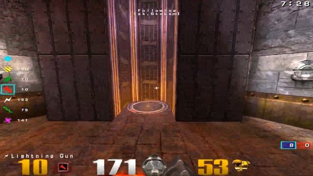Quake 3 OSP: SteLam vs Python - WCG 2001 - pro-q3dm6 - 4k 60fps смотреть онлайн