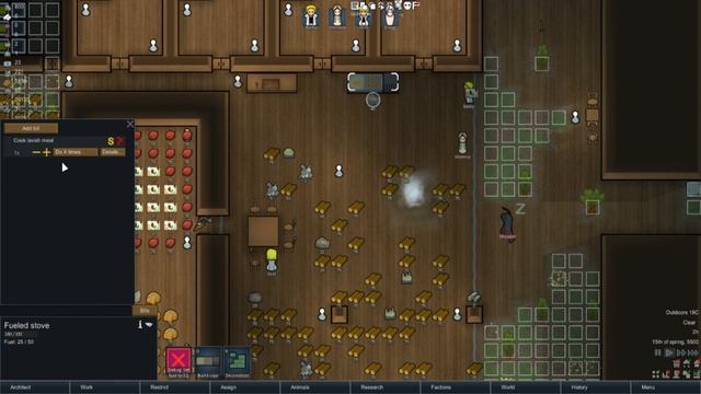 Rimworld Mod Guide: Cooks Can Refuel Mod! Rimworld Mod Showcase смотреть онлайн
