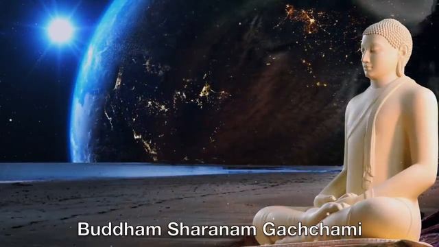 Buddham Sharanam Gacchami | Divine Chants | RelaxationMusic | Healing Sounds | 4k смотреть онлайн