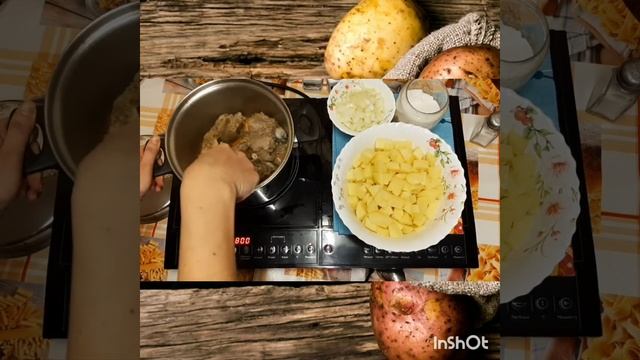 Картошка с мясом в кастрюле iCook смотреть онлайн