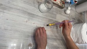 Снеговик из ваты