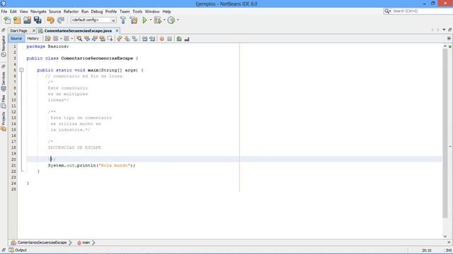 Comentarios y secuencias de escape смотреть онлайн