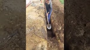 ВРУЧНУЮ КОПКА ТРАНШЕЙ