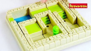 Логическая компактная настольная игра "Лабиринт" Smart Games Bondibon