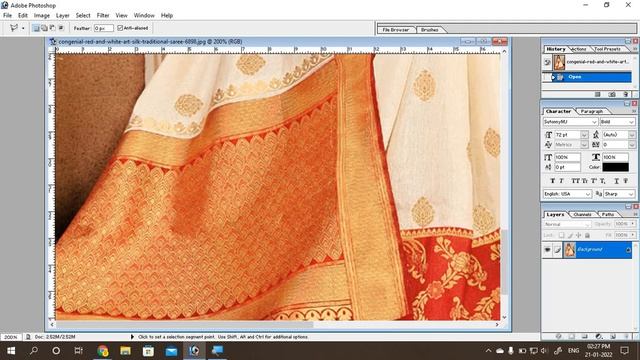 How To Use Polygonal Lasso Tool in Photoshop 7.0 Full Explained in Online Live Class on Google Meet смотреть онлайн