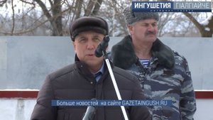 Юнус Бек Евкуров и Хаджибикар Укуров поздравили ингушский ОМОН с днем образования подразделения