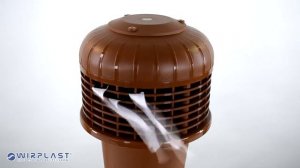 Обзор вентиляционного выхода WirPlast Standard K42 с электровентилятором для битумной черепицы