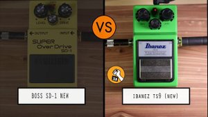 Boss SD-1 Super Overdrive VS Ibanez TS9 Tube Screamer