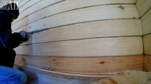 Конопатка бани / Самый лучший материал для конопатки.