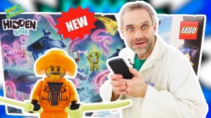 ИГРАЕМ ЗА ПРИЗРАКОВ! Доктор ЗЛЮ играет в LEGO HIDDEN SIDE Старый рыбацкий корабль!