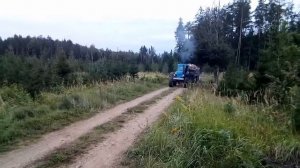 ПОСМОТРИТЕ ЧТО МОЖЕТ МАЛЕНЬКИЙ Т-40 НА КОЛЕСАХ ОТ КОМБАЙНА