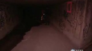 Люди, живущие в подземных туннелях в Лас-Вегаса