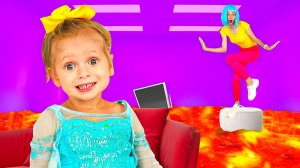 Пол это Лава и Да овощам, Нет сладостям! | Майя и Маша | Детские песни