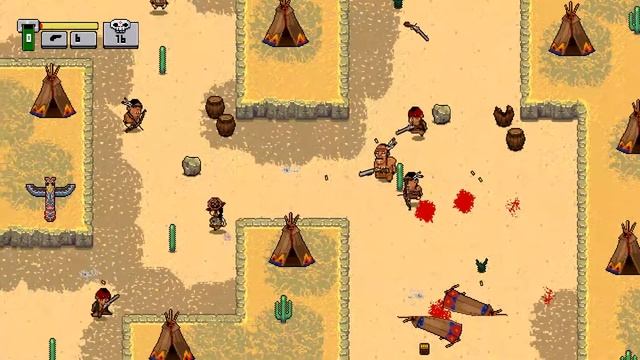 Дикий запад во всей красе • Dead Dust • [Обзор] смотреть онлайн