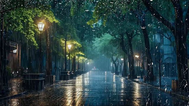 Sonido de Lluvia Relajante para Dormir - Duerme Inmediatamente Cuando Escuches la Lluvia en Techo