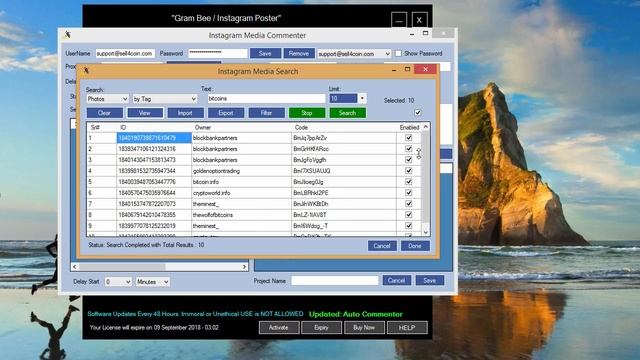How To Comment On Instagram Posts With Grambee - Best Instagram Marketing Software смотреть онлайн