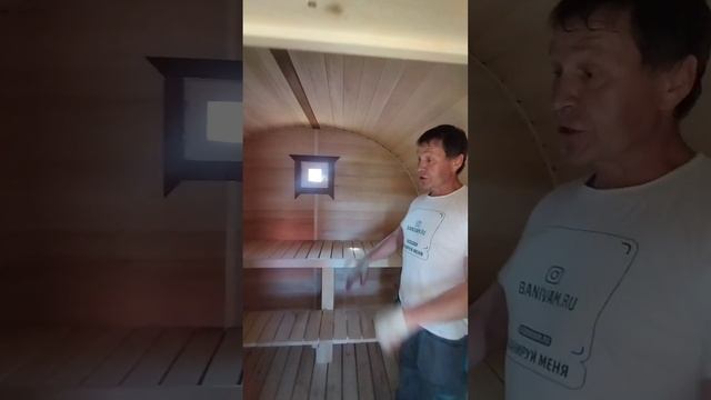 Установка, обзор и инструкция по эксплуатации бани бочки премиум размером 3 на 2,4 метра смотреть онлайн