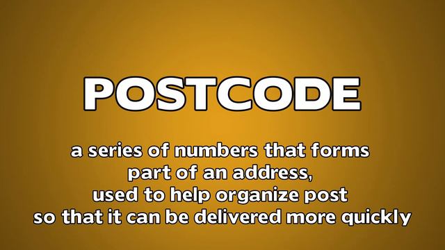 Postcode Meaning смотреть онлайн