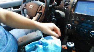 Замена лампочек освещения салона на Киа Соренто II.(Kia Sorento II.)