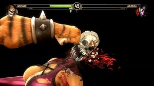 mortal kombat 9 komplete edition goro and kintaro ladder