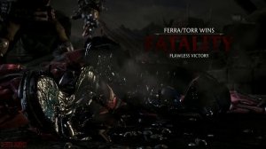 Mortal Kombat-XL Ferra Torr Master and Servant Costume Fatalities,X Rays On All Characters