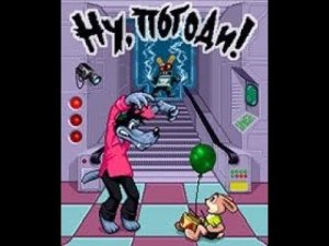 "Ну Погоди! на пляже" (Nu Pogodi) Java Game (Qplaze 2013 год)