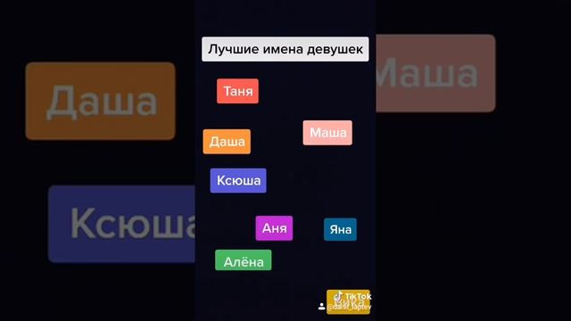 Самые красивые имена девушек.. смотреть онлайн
