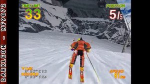 Alpine Racer 2 © 1996 Namco - Arcade Gameplay