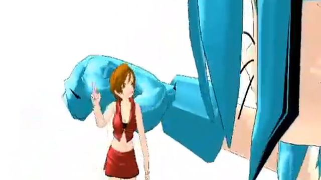 Girl meets a giantess cat girl MMD vore360p смотреть онлайн