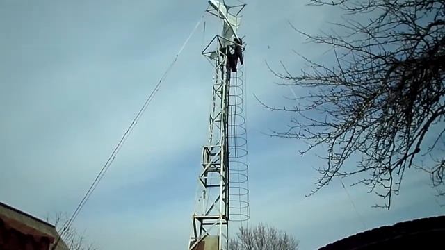 Демонтаж вертикального ветряка смотреть онлайн