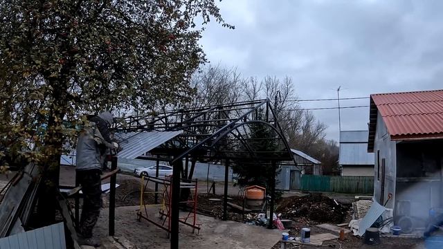 Как построить навес для автомобиля своими руками? - "ФИНАЛ " смотреть онлайн