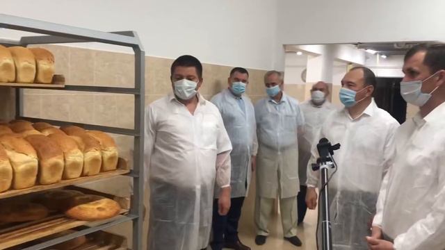 Андрей Коробка посетил с рабочим визитом три социально значимых предприятия Кущёвского района.