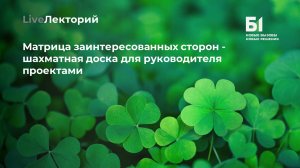 Вебинар "Матрица заинтересованных сторон - шахматная доска для руководителя проектами"