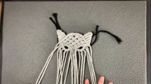 DIY Macrame Cat. Macrame Toys, Macrame Wall Hanging Tutorial