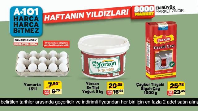 A101 Haftanın Yıldızları | 30 Mart 5 Nisan смотреть онлайн