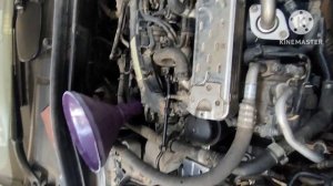 MERCEDES -Benz B180 Oil cooler Assembly Replacement मर्सिडीज-बेंज B180 ऑयल कूलर असेंबली रिप्लेसमेंट