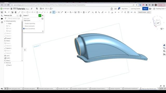 Complex design from start to finish - 3D design for 3D printing pt11 смотреть онлайн