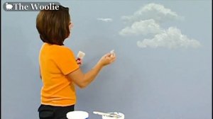 NEW! Cloud Technique How To Faux Finish Painting by The Woolie (How To Paint Walls) #FauxPainting