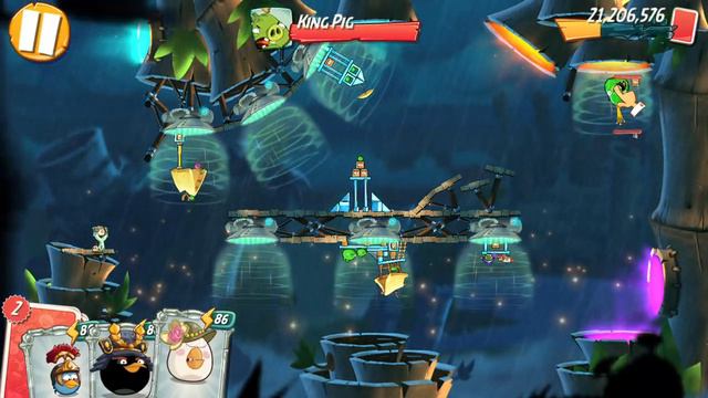 Angry Birds 2 PC King Pig Panic (KPP) with Stella for extra Leonard card (Sep 28, 2021) смотреть онлайн