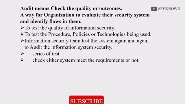 Lec-05 Information Security Audit || Types of Security Audit Explained in Hindi смотреть онлайн